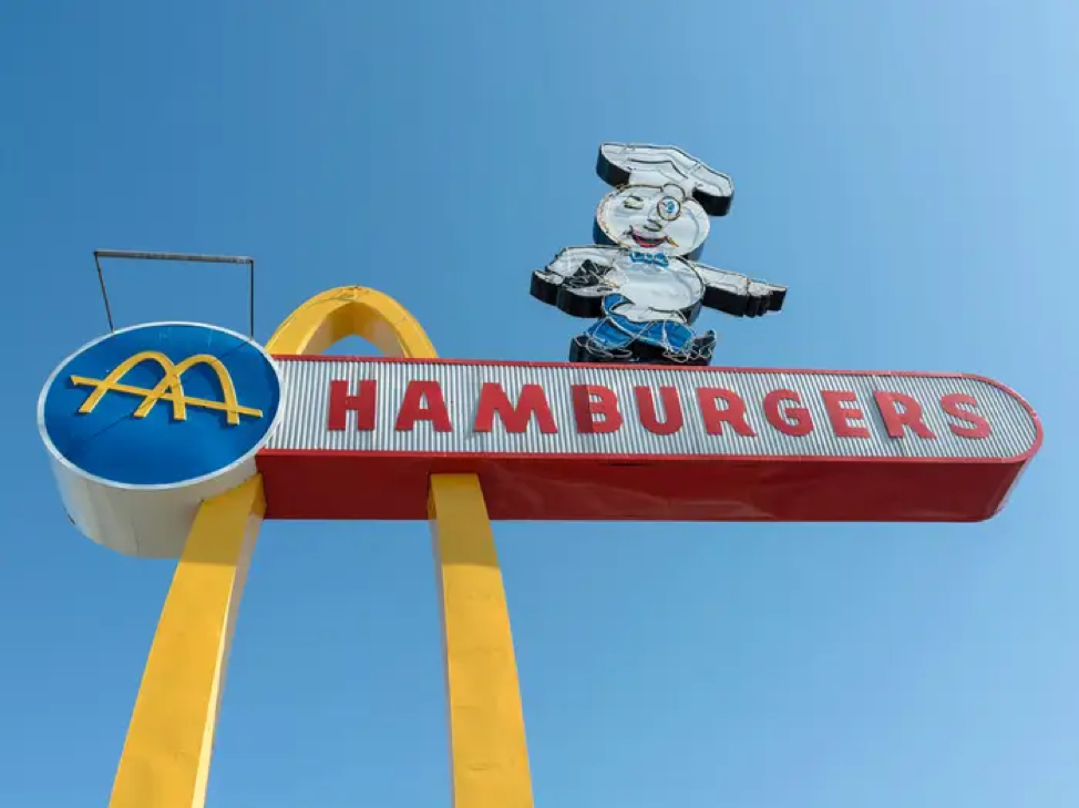 golden arches mcdonalds 1960